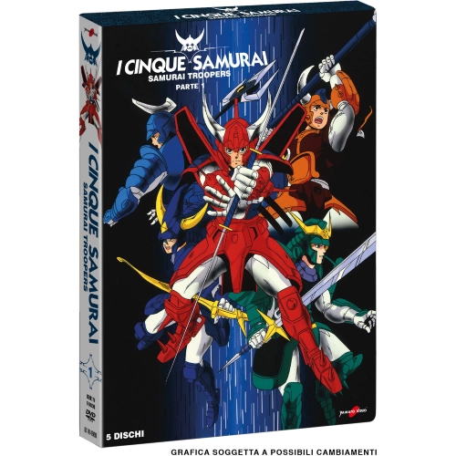 CINQUE SAMURAI (I) - PARTE 01 (5 DVD)