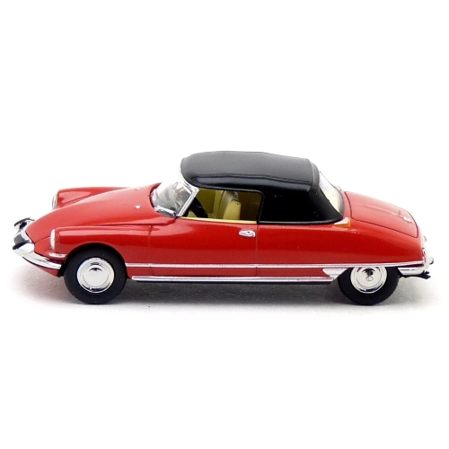 CITROEN DS CABRIO 1963 RED 1:87 Brekina Auto Stradali Modellino