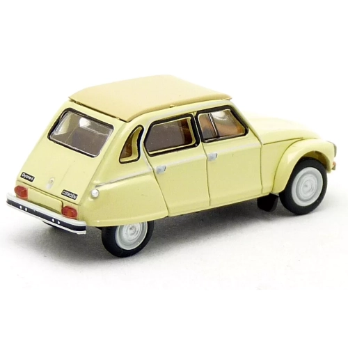 CITROEN DYANE 1976 BEIGE 1:87 Brekina Auto Stradali Modellino