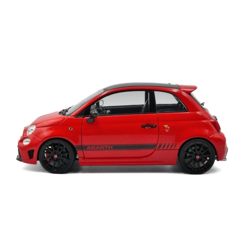 FIAT NUOVA 500 ABARTH 595 2022 MARANELLO RED 1:18 Solido Auto Stradali Modellino