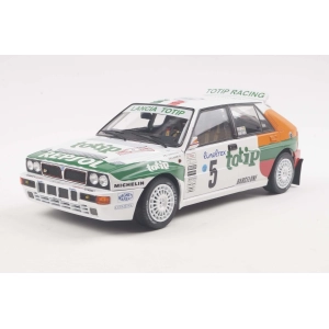 LANCIA DELTA HF INTEGRALE N.5 RALLY MONTECARLO 1993 AGHINI-FARNOCCHIA 1:18 Solido Auto Rally Modellino