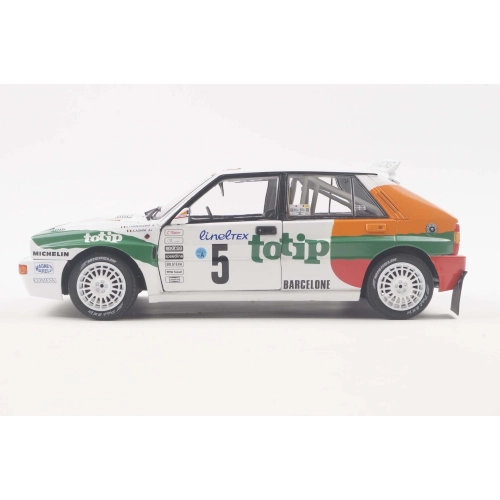 LANCIA DELTA HF INTEGRALE N.5 RALLY MONTECARLO 1993 AGHINI-FARNOCCHIA 1:18 Solido Auto Rally Modellino