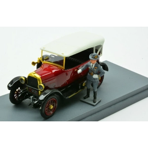 FIAT 501 FIUME 1919 WITH FIGURE GABRIELE D'ANNUNZIO 1:43 Rio Personaggi Storici Modellino