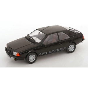 RENAULT FUEGO TURBO COUPE 1980 BLACK 1:18 Solido Auto Stradali Modellino