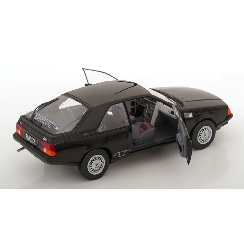 RENAULT FUEGO TURBO COUPE 1980 BLACK 1:18 Solido Auto Stradali Modellino
