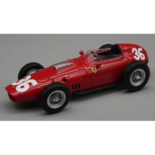 FERRARI 246/256 DINO N.36 MONACO GP 1960 P.HILL 1:43 Tecnomodel Formula 1 Modellino