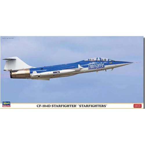 CF-104D STARFIGHTER KIT 1:48 Hasegawa Kit Aerei Modellino