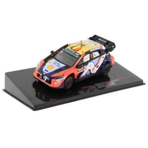 HYUNDAI I20 N WRC N.11 SAFARI RALLY KENYA 2024 NEUVILLE-WYDAEGHE 1:43 Ixo Model Auto Rally Modellino