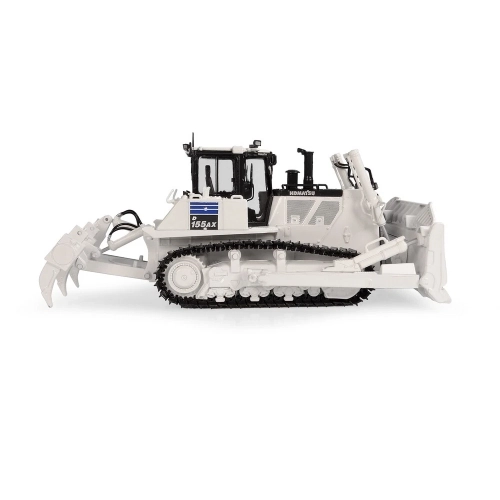 RUSPA KOMATSU D155AX-7 WHITE EDITION 1:50 Universal Hobbies Mezzi Industriali Modellino