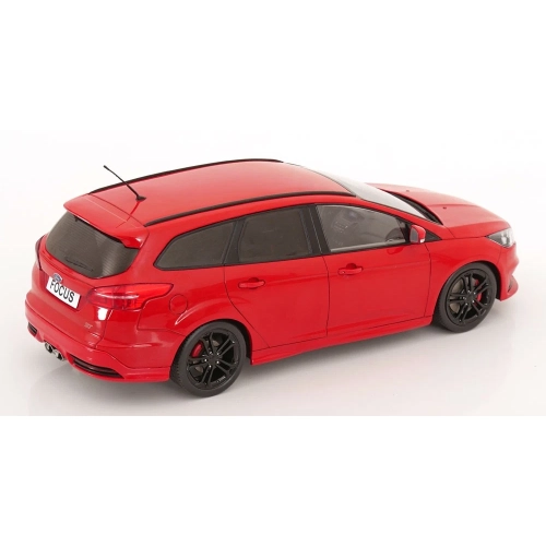 FORD FOCUS ST TURNIER 2014 RED 1:18 ModelCarGroup Auto Stradali Modellino