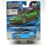 ASTON MARTIN VANTAGE BLUE/BLACK BLISTER 1:64 RE.EL.Toys Auto Stradali Modellino