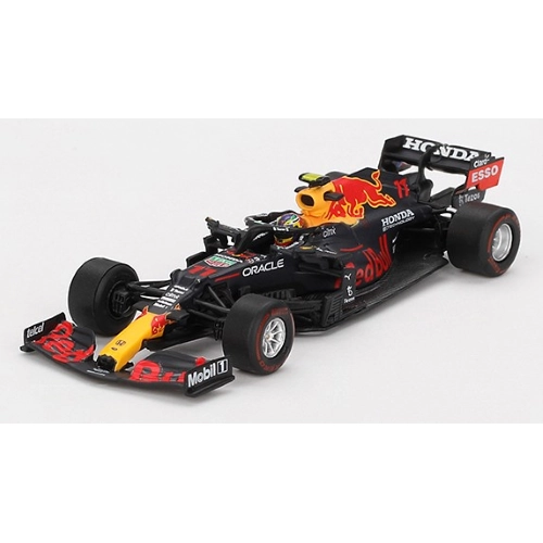 REB BULL RB16B N.11 WINNER AZERBAIJAN GP 2021 S.PEREZ 1:64 Mini GT Formula 1 Modellino