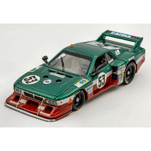LANCIA BETA MONTECARLO TURBO N.53 24H LE MANS 1980 FACETTI-FINOTTO 1:43 Best Model Auto Competizione Modellino