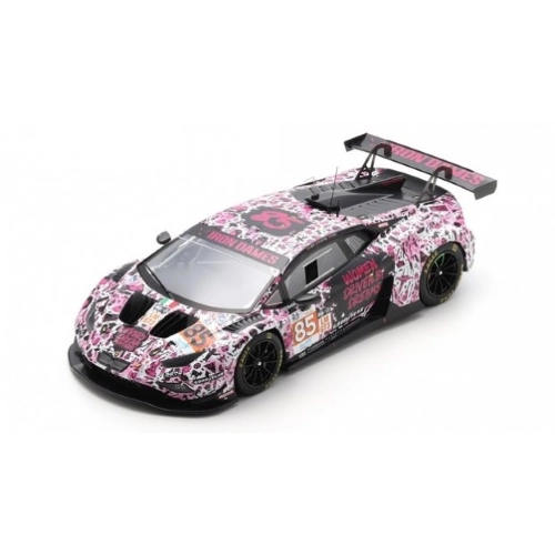 LAMBORGHINI HURACAN GT3 N.85 IRON DAMES 24H LE MANS 2024 BOVY-FREY-GATTING 1:18 Spark Model Auto Competizione Modellino