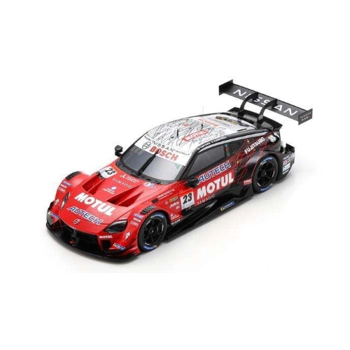 MOTUL AUTECH N.23 SUPER GT500 2023 T.MATSUDA-R.QUINTARELLI 1:18 Spark Model Auto Competizione Modellino