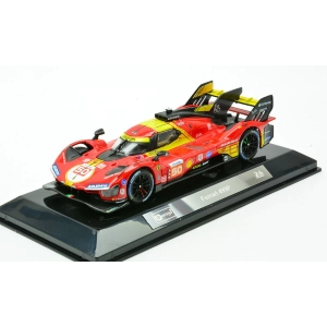 FERRARI 499P N.50 WINNER LE MANS 2024 FUOCO-NIELSEN-MOLINA SIGNATURE 1:43 Burago Auto Competizione Modellino