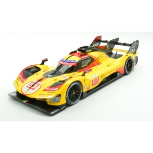 FERRARI 499P N.83 LE MANS 2024 KUBICA-YIFEI-SCARCMAN 1:18 Burago Auto Competizione Modellino