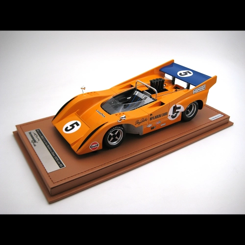 MCLAREN M8B CAN AM N.5 WINNER WATKINS GLEN 1970 D.HULME 1:18 Tecnomodel Auto Competizione Modellino