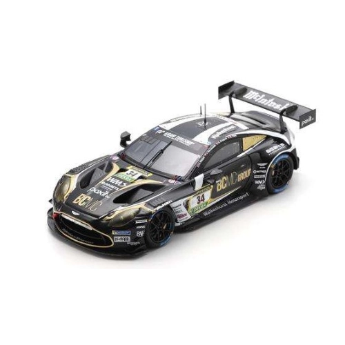 ASTON MARTIN VANTAGE GT3 N.34 24H NURBURGRING 2024 KROGNES-PITTARD-THII 1:43 Spark Model Auto Competizione Modellino