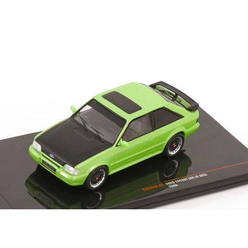 FORD ESCORT MK IV XR3 1990 GREEN 1:43 Ixo Model Auto Stradali Modellino