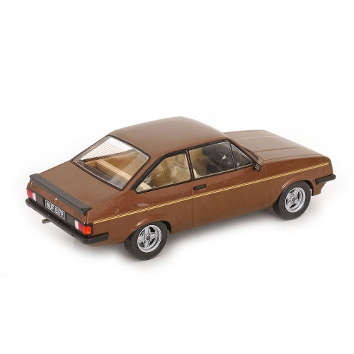 FORD ESCORT MKII RS 2000 1977 BROWN 1:18 ModelCarGroup Auto Stradali Modellino