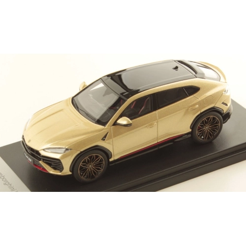 LAMBORGHINI URUS SE GOLD/BLACK 1:43 Looksmart Auto Stradali Modellino