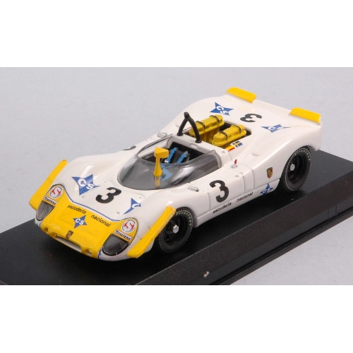 PORSCHE 908/2 N.3 JARAMA 1970 WISELL-BAGRATION 1:43 Best Model Auto Competizione Modellino