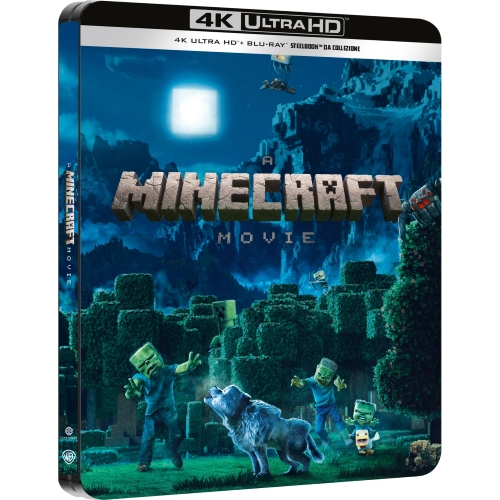 FILM MINECRAFT (UN) STEELBOOK 3 'NIGHT SCENE' (4K ULTRA HD + BLU-RAY)