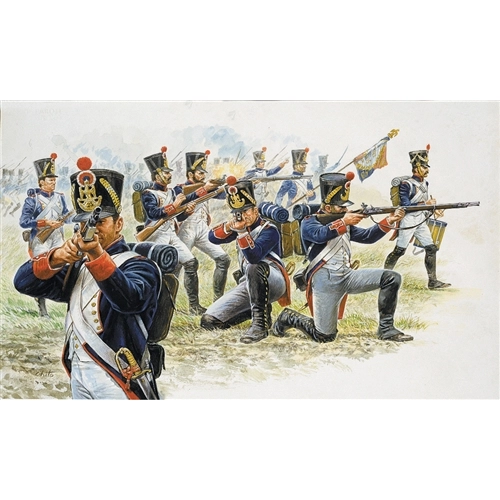 LES BLEUS FRENCH INFANTRY KIT 1:72 Italeri Kit Figure Militari Modellino