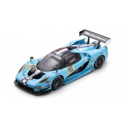 SCG 004C N.706 24 H NURBURGRING 2024 MUTSCH-MAILLEUX-ARNOLD-LEDOGAR 1:43 Spark Model Auto Competizione Modellino