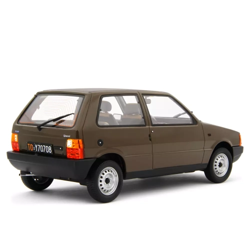 FIAT UNO 45 1983 BROWN 1:18 Laudo Racing Auto Stradali Modellino