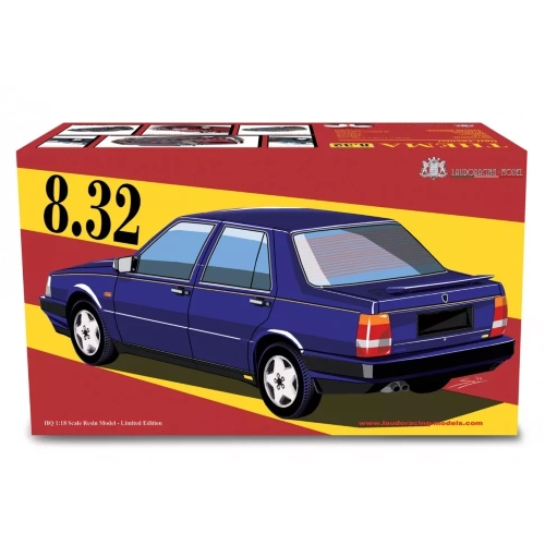 LANCIA THEMA 8.32 1986 VERDE REFLEX 1:18 Laudo Racing Auto Stradali Modellino