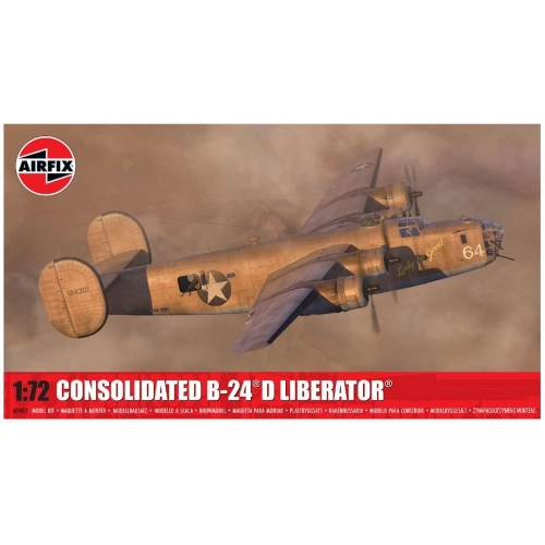 CONSOLIDATED B-24D LIBERATOR KIT 1:72 Airfix Kit Aerei Modellino