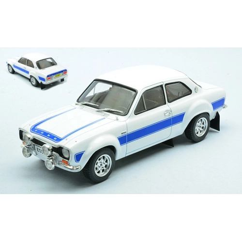 FORD ESCORT MK I RS 2000 1973 WHITE 1:24 Whitebox Auto Stradali Modellino