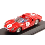 FERRARI 330 P N.1 9th 500 KM SPA 1965 M.PARKES 1:43 Art Model Auto Competizione Modellino