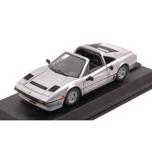 FERRARI 208 GTS TURBO 1982 SILVER 1:43 Best Model Auto Stradali Modellino
