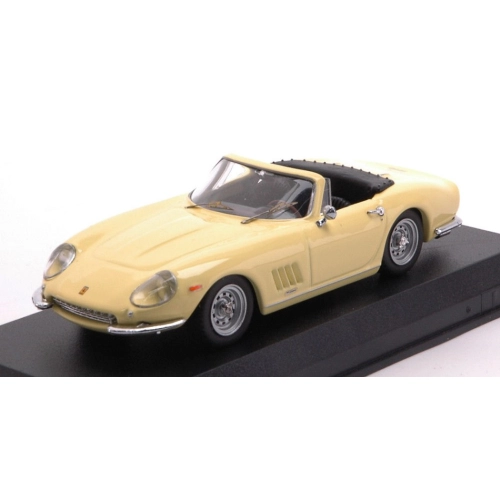 FERRARI 275 GTB/4 SPYDER NART 1967 GIALLO SOLARE 1:43 Best Model Auto Stradali Modellino