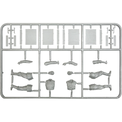 GERMAN SOLDIERS CARRYNG AMMO BOXES KIT 1:35 Miniart Kit Figure Militari Modellino
