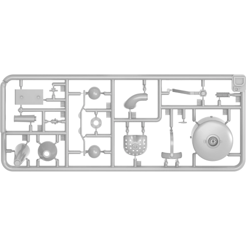 GERMAN AGRICULTURAL TRACTOR D8500 MOD.1938 KIT 1:24 Miniart Kit Art.Vari Modellino