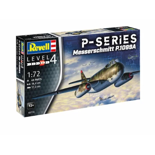 MESSERSCHMITT P.1099A P-SERIES KIT 1:72 Revell Kit Aerei Modellino