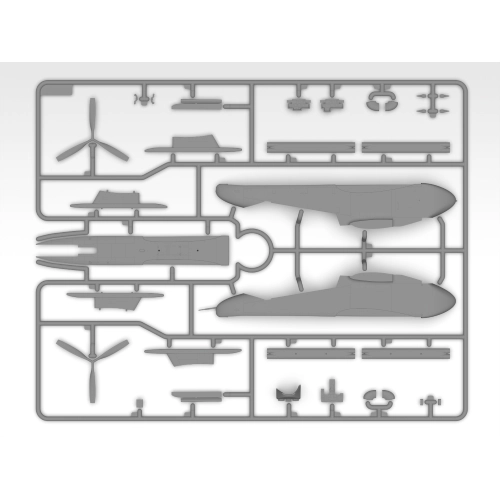 BRONCO NOGS US ATTACK AIRCRAFT KIT 1:48 ICM Kit Aerei Modellino