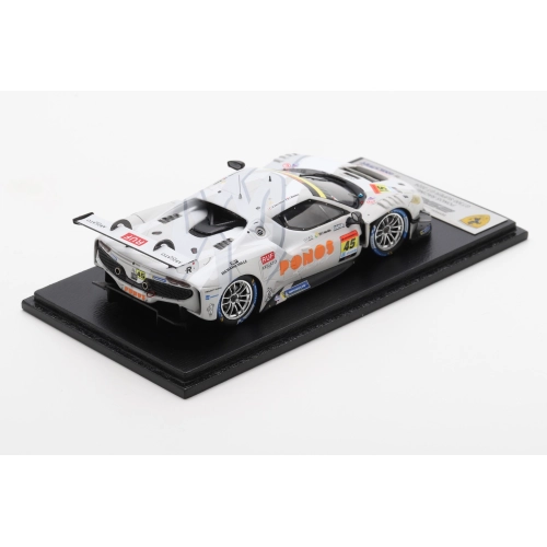 FERRARI 296 GT3 N.45 GT300 SUPER GT 2024 COZZOLINO-WADOUX 1:43 Looksmart Auto Competizione Modellino