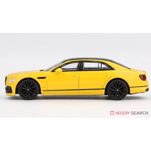 BENTLEY FLYING SPUR 2023 MONACO YELLOW 1:64 Mini GT Auto Stradali Modellino