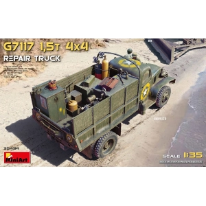G7117 1,5 T 4X4 REPAIR TRUCK KIT 1:35 Miniart Kit Mezzi Militari Modellino