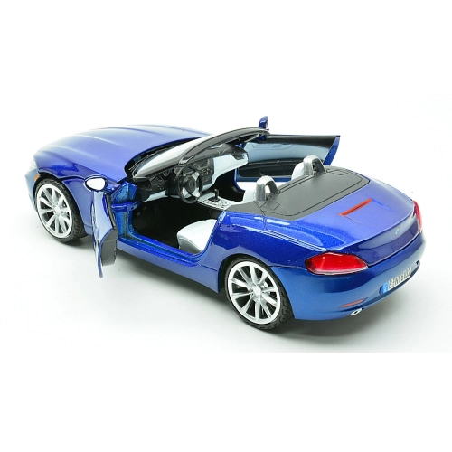 BMW Z4 2010 BLUE 1:24 MotorMax Auto Stradali Modellino