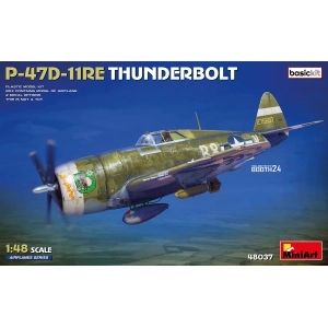 P-47D-11RE THUNDERBOLT BASIC KIT 1:48 Miniart Kit Aerei