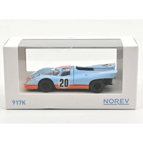 PORSCHE 917K 4.5L N.20 24h LE MANS 1970 JET-CAR 1:43 Norev Auto Competizione Modellino