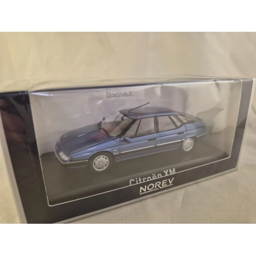 CITROËN XM 1995 BUCKINGHAM BLUE 1:43 Norev Auto Stradali Modellino