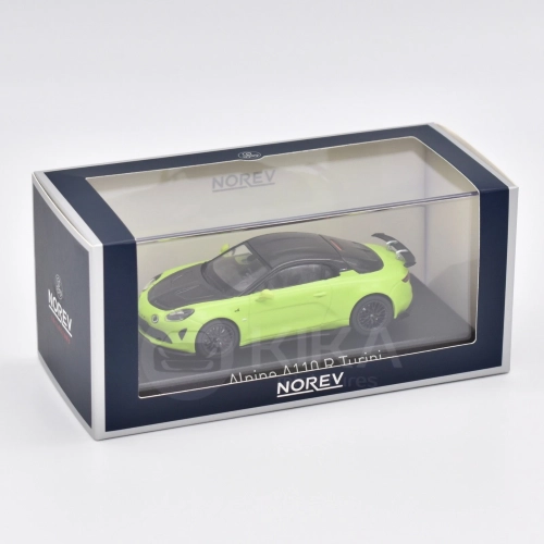 ALPINE A110 R TURINI COUPE 2025 MATTE ACIDE GREEN 1:43 Norev Auto Stradali Modellino