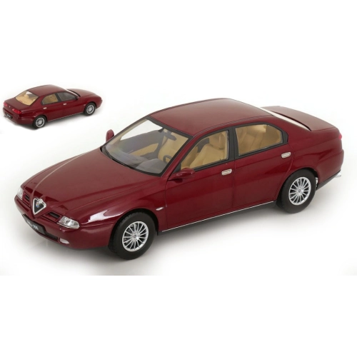 ALFA ROMEO 166 1999 RED METALLIC 1:18 Triple 9 Auto Stradali Modellino